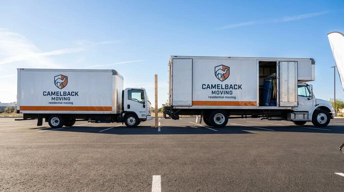 Moving truck size capacity guide in Vergennes